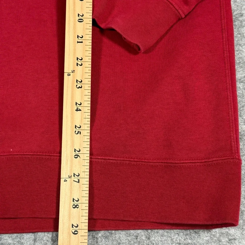 Nike Air Crewneck Sweatshirt Pullover Long Sleeve‎ Mens XL Burgundy Red